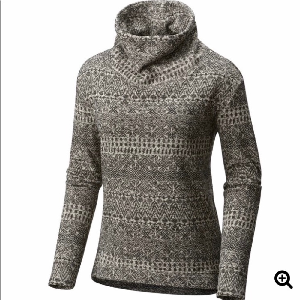 Grey Columbia cowl neck sweater nwot